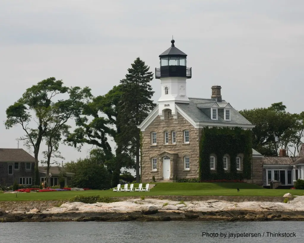 Visiting the Morgan Point Light is one of the things to do in Groton CT