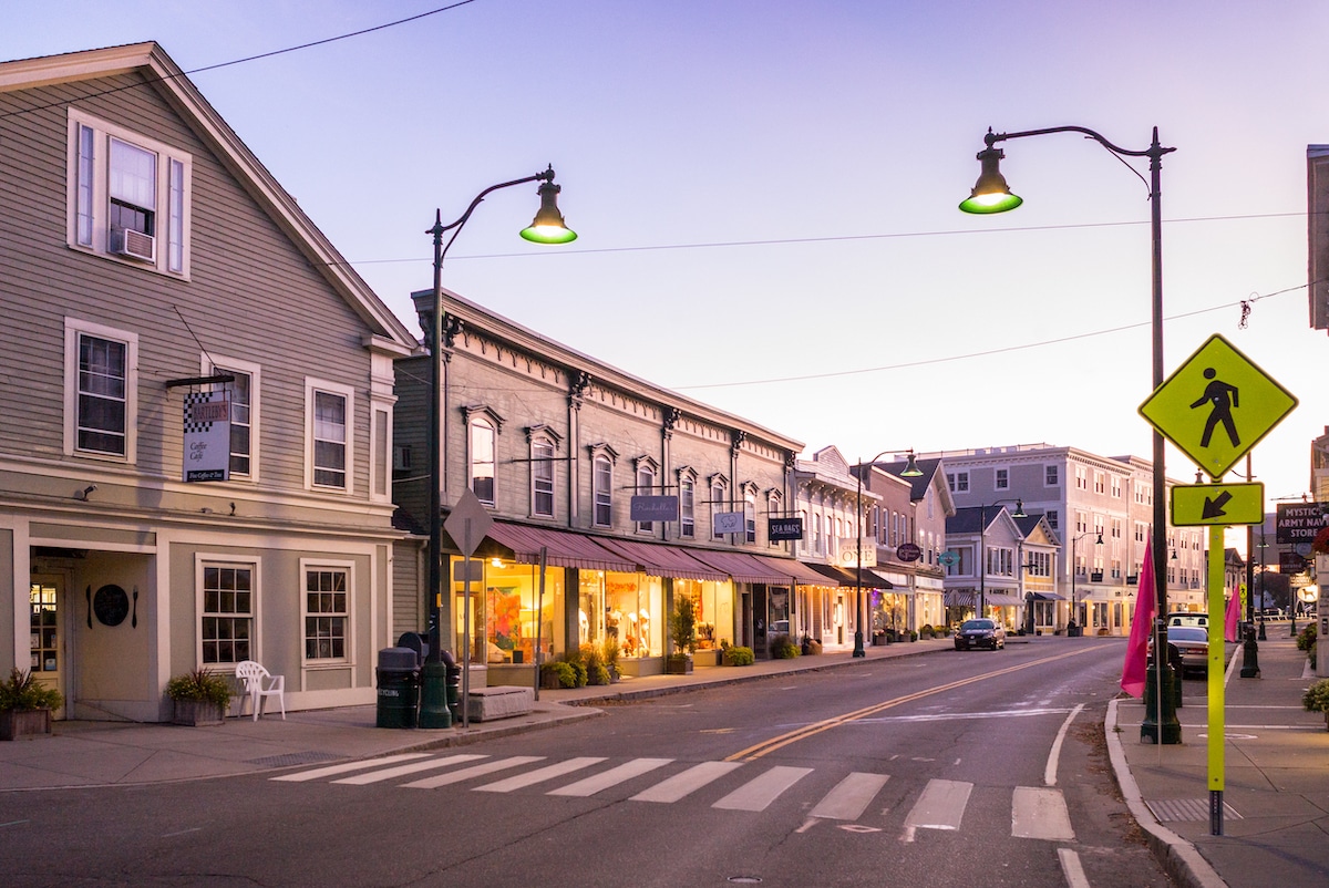 downtown Mystic 